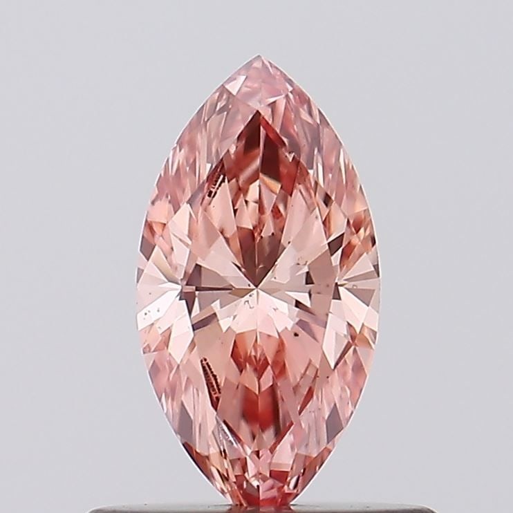 Loose Diamond - MARQUISE 0.45ct Fancy Intense Pink VS2: Loose Diamond - MARQUISE 0.45ct Fancy Intense Pink VS2 Source: This is a real non-mined Diamond that has been grown in a lab Shape: MARQUISE Carats: 0.45 Color: Fancy Intense Pink Certification: IGI