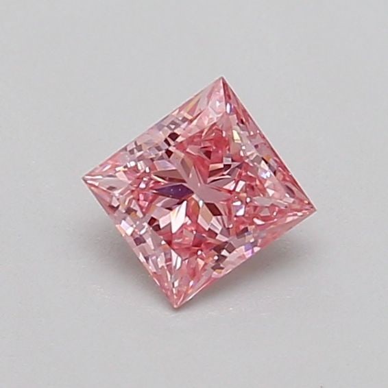 Loose Diamond - PRINCESS 0.38ct Fancy Intense Pink VS2: Loose Diamond - PRINCESS 0.38ct Fancy Intense Pink VS2 Source: This is a real non-mined Diamond that has been grown in a lab Shape: PRINCESS Carats: 0.38 Color: Fancy Intense Pink Certification: IGI