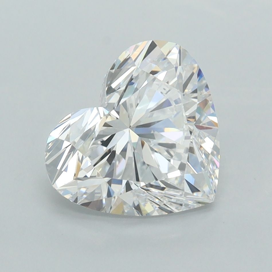 Loose Diamond - HEART 2.31ct D VVS1: Loose Diamond - HEART 2.31ct D VVS1 Source: This is a real non-mined Diamond that has been grown in a lab Shape: HEART Carats: 2.31 Color: D Clarity: VVS1 Certification: IGI Video: Video Link