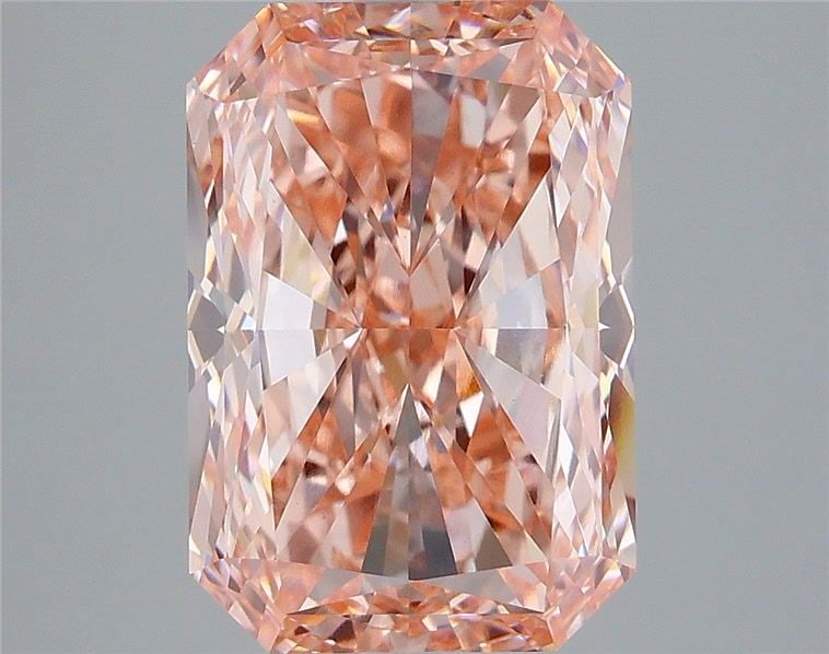 Loose Diamond - RADIANT 5.1ct Fancy Vivid Pink VS1: Loose Diamond - RADIANT 5.1ct Fancy Vivid Pink VS1 Source: This is a real non-mined Diamond that has been grown in a lab Shape: RADIANT Carats: 5.1 Color: Fancy Vivid Pink Certification: IGI Video:
