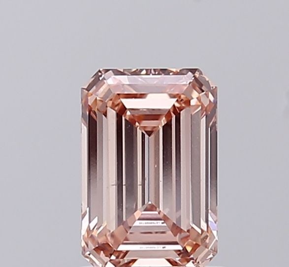 Loose Diamond - EMERALD 1.0ct Fancy Pinkish Brown VS2: Loose Diamond - EMERALD 1.0ct Fancy Pinkish Brown VS2 Source: This is a real non-mined Diamond that has been grown in a lab Shape: EMERALD Carats: 1.0 Color: Fancy Pinkish Brown Certification: IGI Vid