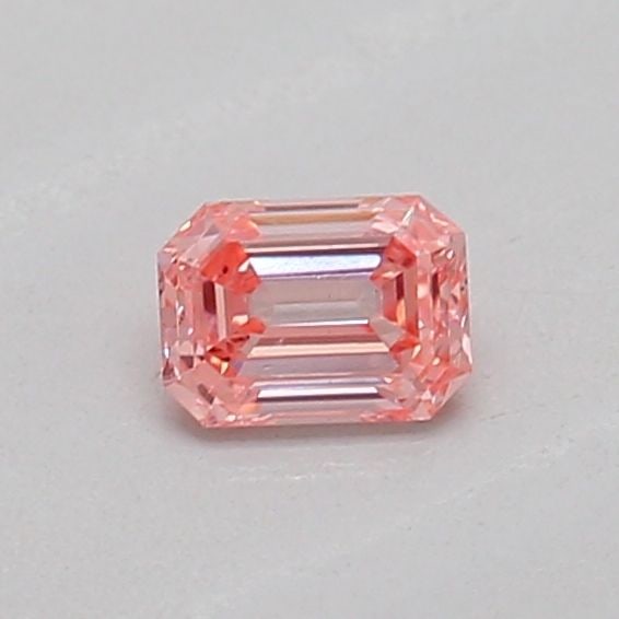 Loose Diamond - EMERALD 0.16ct Fancy Intense Pink SI2: Loose Diamond - EMERALD 0.16ct Fancy Intense Pink SI2 Source: This is a real non-mined Diamond that has been grown in a lab Shape: EMERALD Carats: 0.16 Color: Fancy Intense Pink Certification: IGI Add