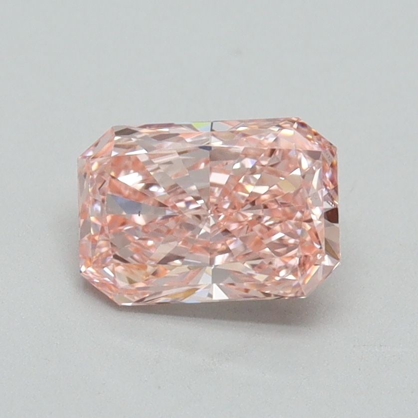 Loose Diamond - RADIANT 1.02ct Fancy Vivid Pink VS1: Loose Diamond - RADIANT 1.02ct Fancy Vivid Pink VS1 Source: This is a real non-mined Diamond that has been grown in a lab Shape: RADIANT Carats: 1.02 Color: Fancy Vivid Pink Certification: IGI Video: