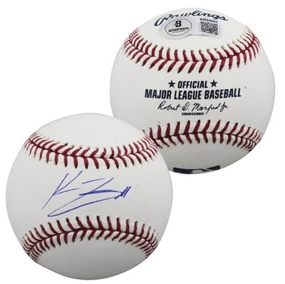 Konnor Griffin signed OML baseball BAS authenticated Pirates (1 of 5)