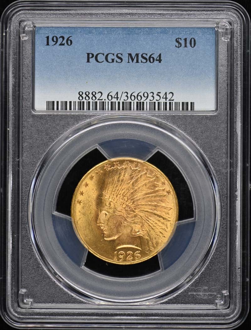 1926 Indian Head $10 PCGS MS64 (1 of 2)