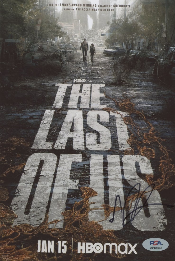 Signed Neil Druckmann 8x10 Photograph from The Last of Us PSA/DNA Authenticated (1 of 1)
