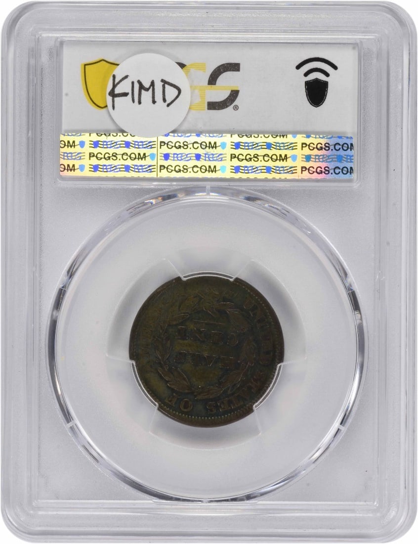 PCGS VF35 1809 Classic Head Half Cent Copper - 2