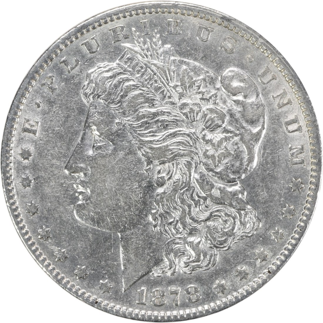 1878 Morgan Silver Dollar AU Uncertified by George T. Morgan (1 of 2)