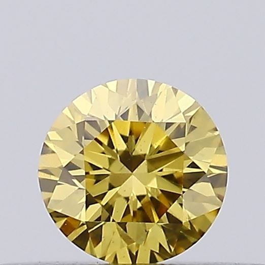 Loose Diamond - ROUND 0.24ct Fancy Intense Yellow VS1: Loose Diamond - ROUND 0.24ct Fancy Intense Yellow VS1 Source: This is a real non-mined Diamond that has been grown in a lab Shape: ROUND Carats: 0.24 Color: Fancy Intense Yellow Certification: IGI Vid