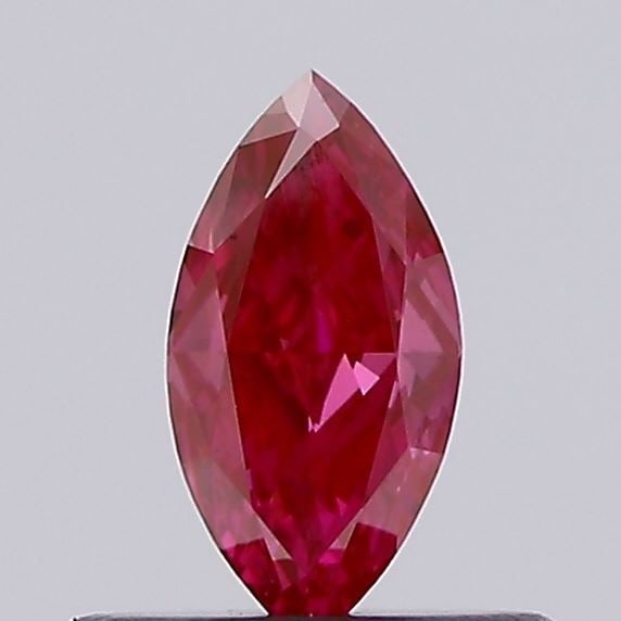 Loose Diamond - MARQUISE 0.27ct Fancy Vivid Red VS1: Loose Diamond - MARQUISE 0.27ct Fancy Vivid Red VS1 Source: This is a real non-mined Diamond that has been grown in a lab Shape: MARQUISE Carats: 0.27 Color: Fancy Vivid Red Certification: NONE