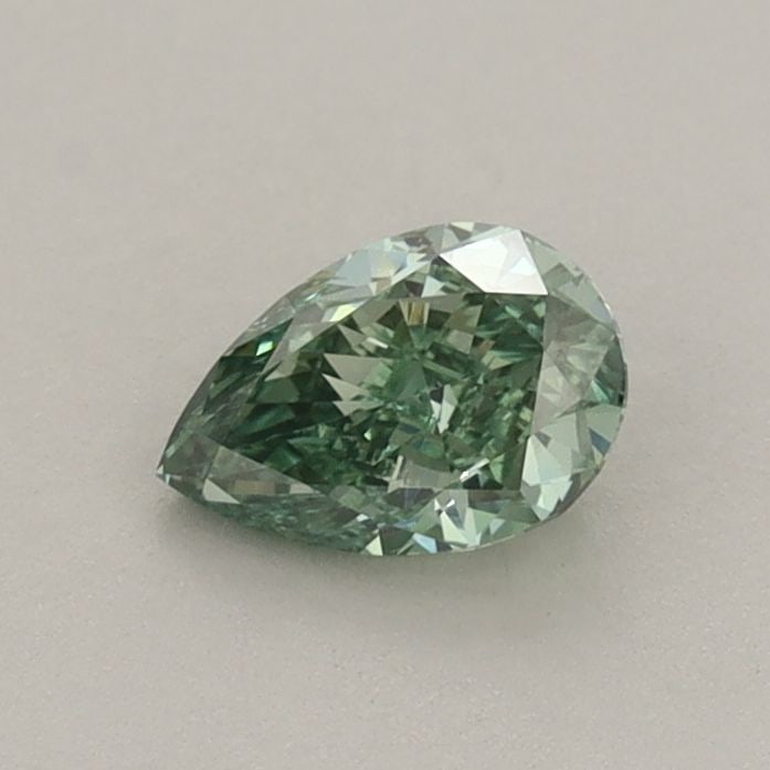 Loose Diamond - PEAR 0.49ct Fancy Vivid Green VS1: Loose Diamond - PEAR 0.49ct Fancy Vivid Green VS1 Source: This is a real non-mined Diamond that has been grown in a lab Shape: PEAR Carats: 0.49 Color: Fancy Vivid Green Certification: IGI Video: