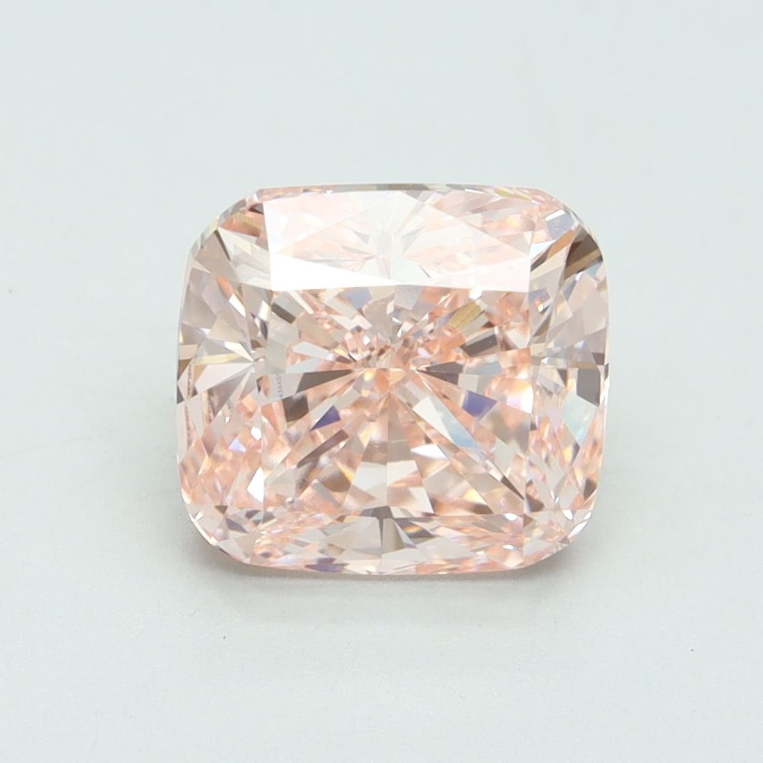 Loose Diamond - CUSHION BRILLIANT 3.3ct Fancy Intense Pink VS1: Loose Diamond - CUSHION BRILLIANT 3.3ct Fancy Intense Pink VS1 Source: This is a real non-mined Diamond that has been grown in a lab Shape: CUSHION BRILLIANT Carats: 3.3 Color: Fancy Intense Pink Cert