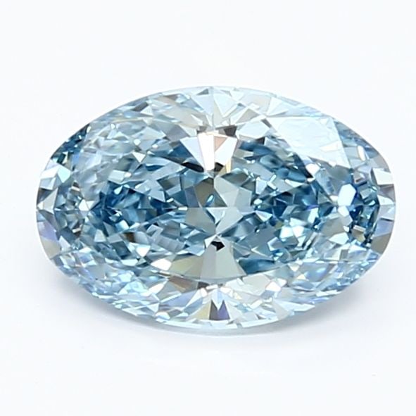 Loose Diamond - OVAL 1.36ct Fancy Vivid Blue VS1 (1 of 1)