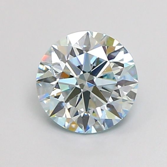 Loose Diamond - ROUND 1.21ct Fancy Light Greenish Blue VS1: Loose Diamond - ROUND 1.21ct Fancy Light Greenish Blue VS1 Source: This is a real non-mined Diamond that has been grown in a lab Shape: ROUND Carats: 1.21 Color: Fancy Light Greenish Blue