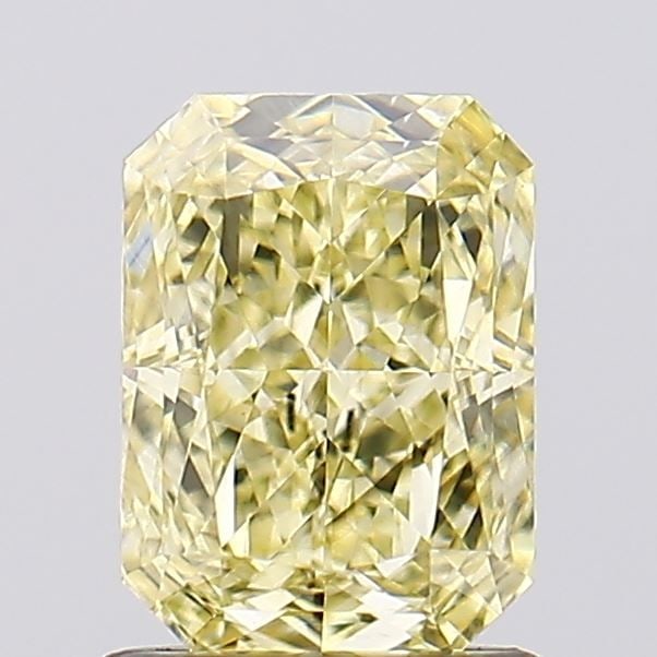 Loose Diamond - RADIANT 1.29ct Fancy Intense Yellow VS2: Loose Diamond - RADIANT 1.29ct Fancy Intense Yellow VS2 Source: This is a real non-mined Diamond that has been grown in a lab Shape: RADIANT Carats: 1.29 Color: Fancy Intense Yellow Certification:
