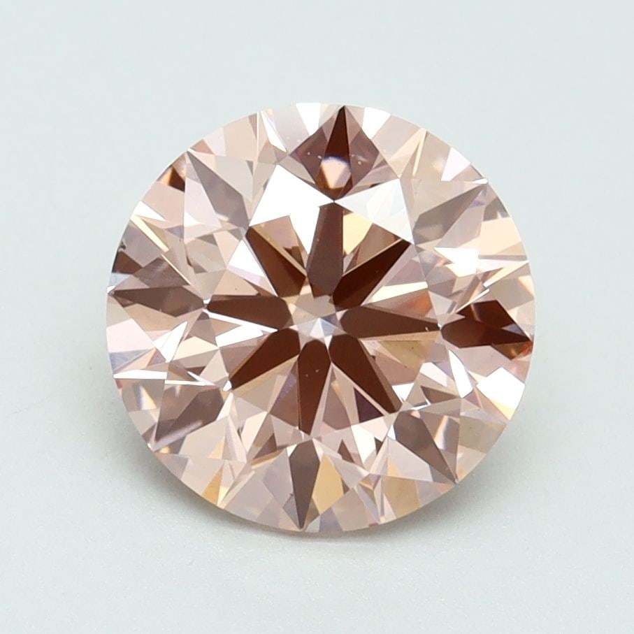 Ideal Loose Diamond - ROUND 2.17ct Fancy Intense Pink VS1 (1 of 1)