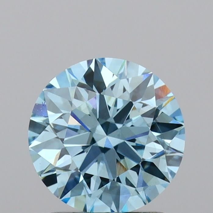 Loose Diamond - ROUND 1.39ct Fancy Vivid Blue VS2: Loose Diamond - ROUND 1.39ct Fancy Vivid Blue VS2 Source: This is a real non-mined Diamond that has been grown in a lab Shape: ROUND Carats: 1.39 Color: Fancy Vivid Blue Certification: IGI Video: