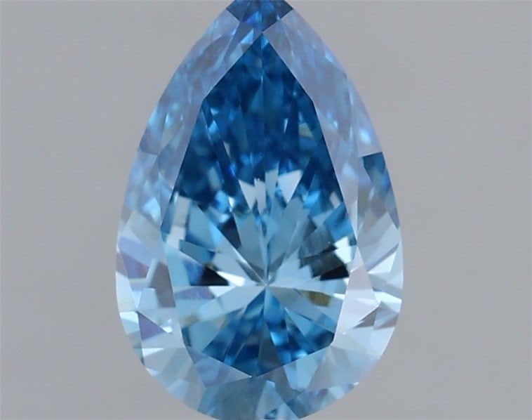 Loose Diamond - PEAR 0.46ct Fancy Vivid Blue VS1: Loose Diamond - PEAR 0.46ct Fancy Vivid Blue VS1 Source: This is a real non-mined Diamond that has been grown in a lab Shape: PEAR Carats: 0.46 Color: Fancy Vivid Blue Certification: IGI Video: Video