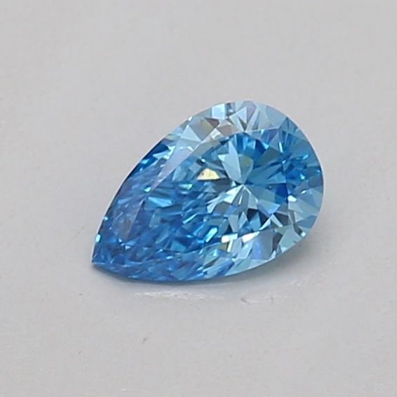 Loose Diamond - PEAR 0.16ct Fancy Vivid Blue VS1: Loose Diamond - PEAR 0.16ct Fancy Vivid Blue VS1 Source: This is a real non-mined Diamond that has been grown in a lab Shape: PEAR Carats: 0.16 Color: Fancy Vivid Blue Certification: IGI Additional