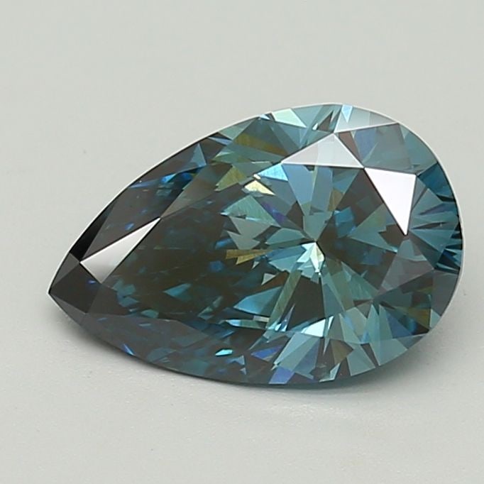 Loose Diamond - PEAR 2.81ct Fancy Deep Blue SI1 (1 of 1)