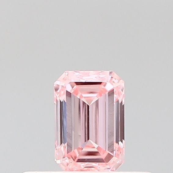 Loose Diamond - EMERALD 0.31ct Fancy Intense Pink VVS2: Loose Diamond - EMERALD 0.31ct Fancy Intense Pink VVS2 Source: This is a real non-mined Diamond that has been grown in a lab Shape: EMERALD Carats: 0.31 Color: Fancy Intense Pink Certification: IGI
