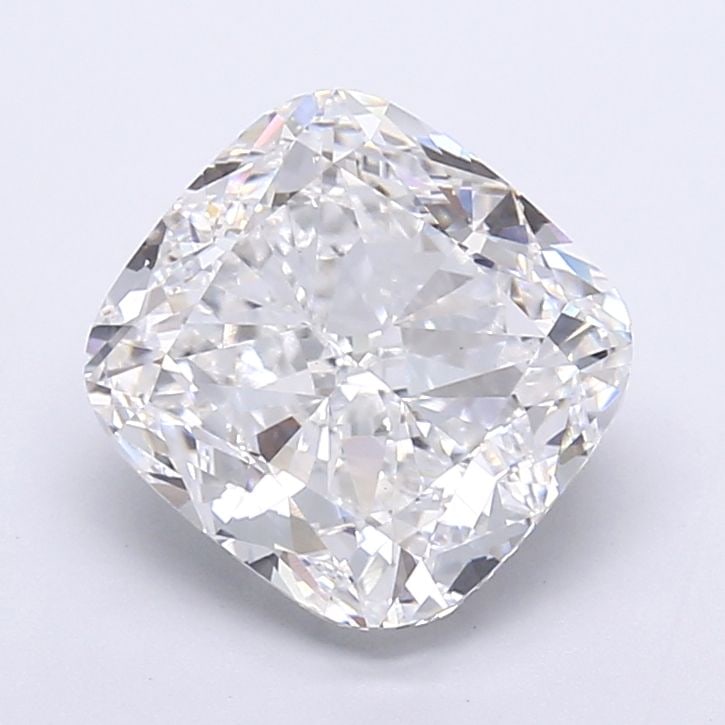 Loose Diamond - CUSHION MODIFIED 5.56ct D VVS2: Loose Diamond - CUSHION MODIFIED 5.56ct D VVS2 Source: This is a real non-mined Diamond that has been grown in a lab Shape: CUSHION MODIFIED Carats: 5.56 Color: D Clarity: VVS2 Certification: IGI Vide