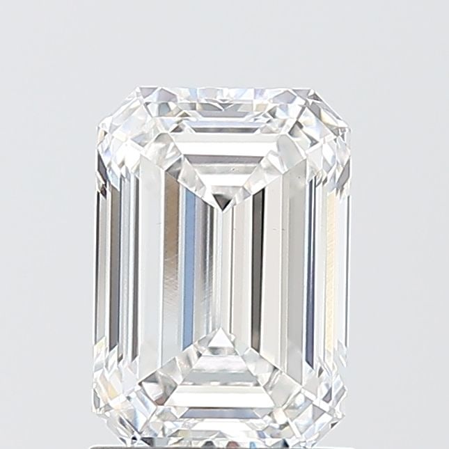 Loose Diamond - EMERALD 1.58ct D VVS2: Loose Diamond - EMERALD 1.58ct D VVS2 Source: This is a real non-mined Diamond that has been grown in a lab Shape: EMERALD Carats: 1.58 Color: D Clarity: VVS2 Certification: IGI Video: