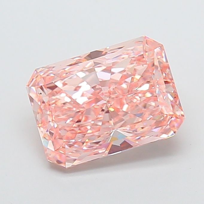 Loose Diamond - RADIANT 4.02ct Fancy Vivid Pink VS2 (1 of 1)