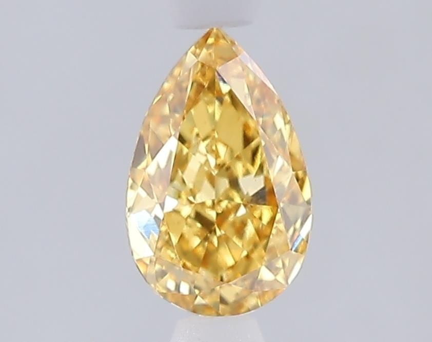 Loose Diamond - PEAR 1.08ct Fancy Intense Brownish Yellow VS2 (1 of 1)