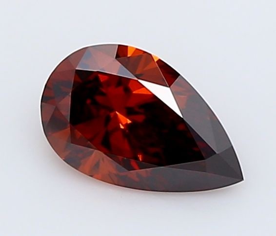 Loose Diamond - PEAR 0.54ct Fancy Deep Orange VS1 (1 of 1)