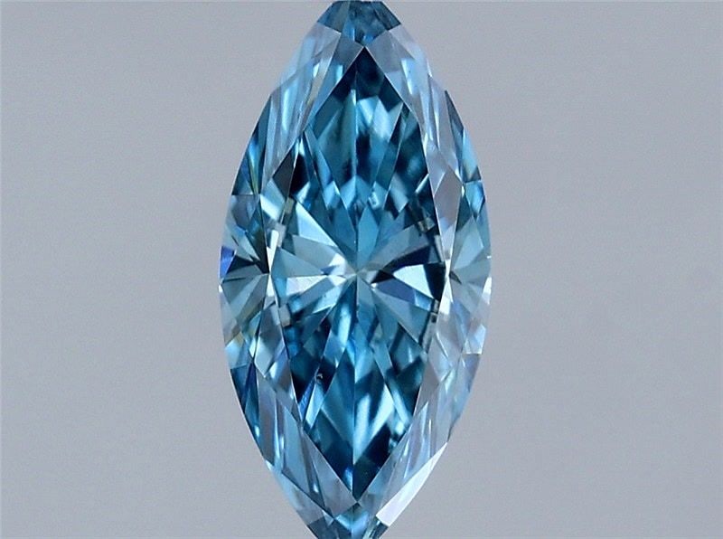 Loose Diamond - MARQUISE 0.26ct Fancy Vivid Blue VS1: Loose Diamond - MARQUISE 0.26ct Fancy Vivid Blue VS1 Source: This is a real non-mined Diamond that has been grown in a lab Shape: MARQUISE Carats: 0.26 Color: Fancy Vivid Blue Certification: IGI