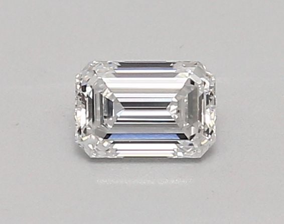 Loose Diamond - EMERALD 0.48ct D VVS2: Loose Diamond - EMERALD 0.48ct D VVS2 Source: This is a real non-mined Diamond that has been grown in a lab Shape: EMERALD Carats: 0.48 Color: D Clarity: VVS2 Certification: IGI Video: