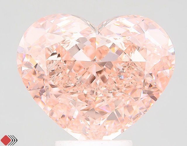 Loose Diamond - HEART 7.27ct Fancy Vivid Pink VVS2: Loose Diamond - HEART 7.27ct Fancy Vivid Pink VVS2 Source: This is a real non-mined Diamond that has been grown in a lab Shape: HEART Carats: 7.27 Color: Fancy Vivid Pink Certification: IGI Video:
