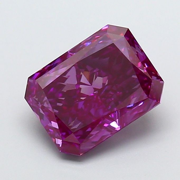 Loose Diamond - RADIANT 3.06ct Fancy Vivid Pink VS1 (1 of 1)