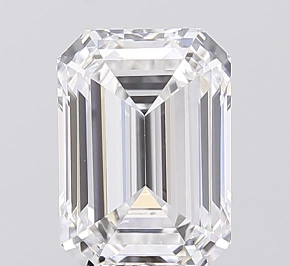 Loose Diamond - EMERALD 2.01ct D VS1: Loose Diamond - EMERALD 2.01ct D VS1 Source: This is a real non-mined Diamond that has been grown in a lab Shape: EMERALD Carats: 2.01 Color: D Clarity: VS1 Certification: IGI Video:
