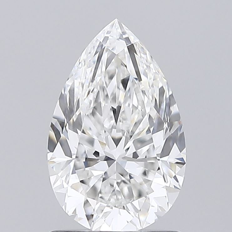 Loose Diamond - PEAR 1.34ct E VVS2: Loose Diamond - PEAR 1.34ct E VVS2 Source: This is a real non-mined Diamond that has been grown in a lab Shape: PEAR Carats: 1.34 Color: E Clarity: VVS2 Certification: IGI Video: Video Link