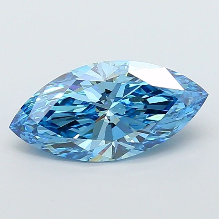 Loose Diamond - MARQUISE 1.94ct Fancy Vivid Blue VS1 (1 of 1)