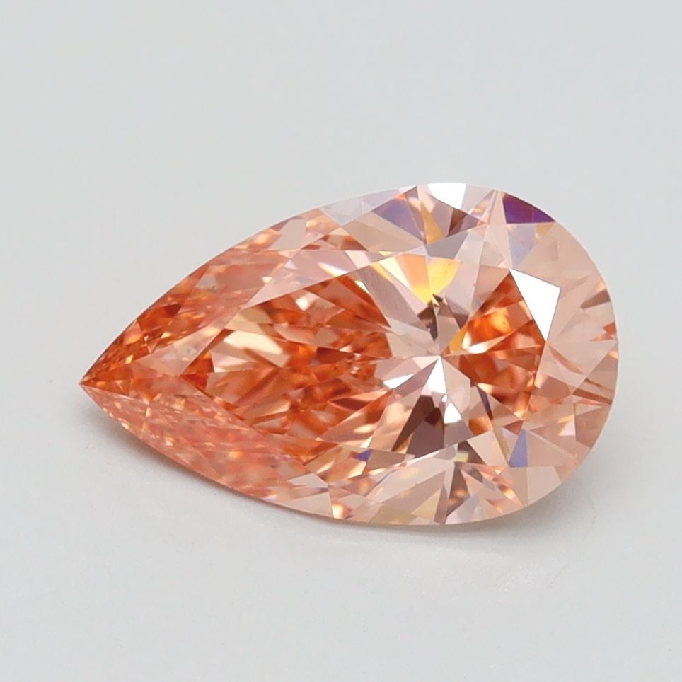 Loose Diamond - PEAR 1.5ct Fancy Intense Pink VS1 (1 of 1)
