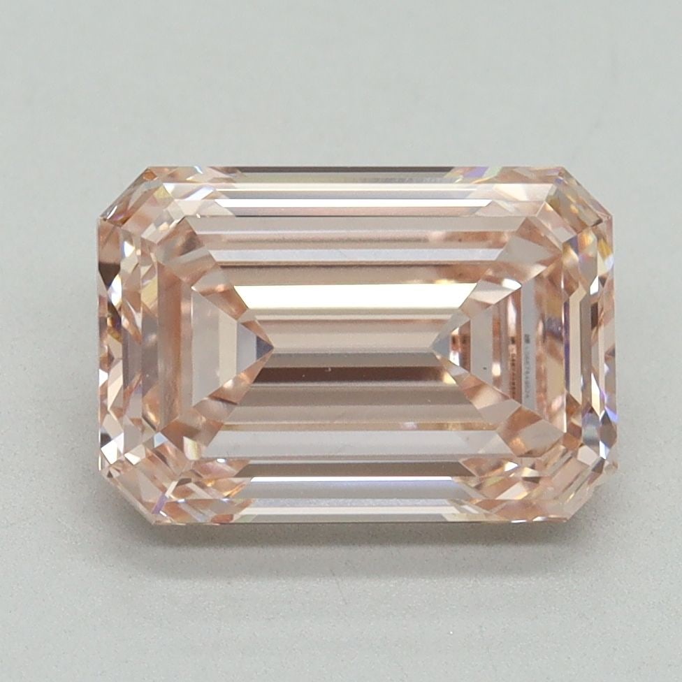Loose Diamond - EMERALD 3.06ct Fancy Intense Pink VS1 (1 of 1)