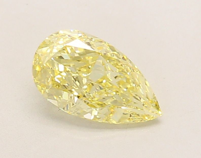 Loose Diamond - PEAR 1.02ct Fancy Intense Yellow VS1: Loose Diamond - PEAR 1.02ct Fancy Intense Yellow VS1 Source: This is a real non-mined Diamond that has been grown in a lab Shape: PEAR Carats: 1.02 Color: Fancy Intense Yellow Certification: IGI Video