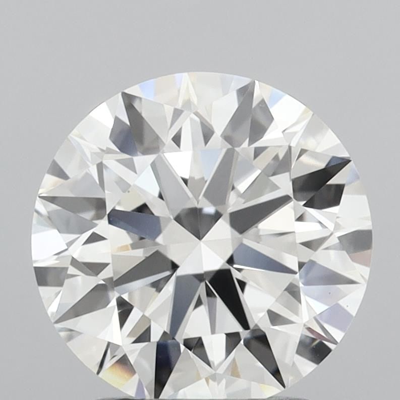 Ideal Loose Diamond - ROUND 2.02ct F VS1: Ideal Loose Diamond - ROUND 2.02ct F VS1 Source: This is a real non-mined Diamond that has been grown in a lab Shape: ROUND Carats: 2.02 Color: F Clarity: VS1 Certification: IGI Video: