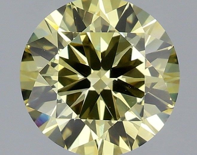 Loose Diamond - ROUND 1.57ct Fancy Yellow VS1: Loose Diamond - ROUND 1.57ct Fancy Yellow VS1 Source: This is a real non-mined Diamond that has been grown in a lab Shape: ROUND Carats: 1.57 Color: Fancy Yellow Certification: IGI Video: