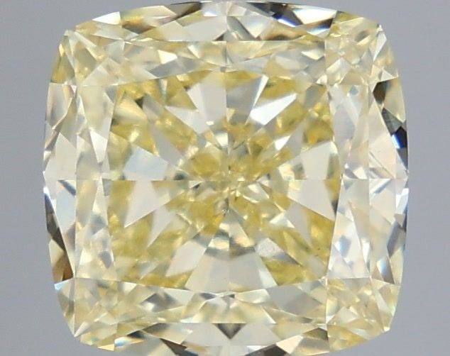 Loose Diamond - CUSHION MODIFIED 3.52ct Fancy Yellow VS1 (1 of 1)