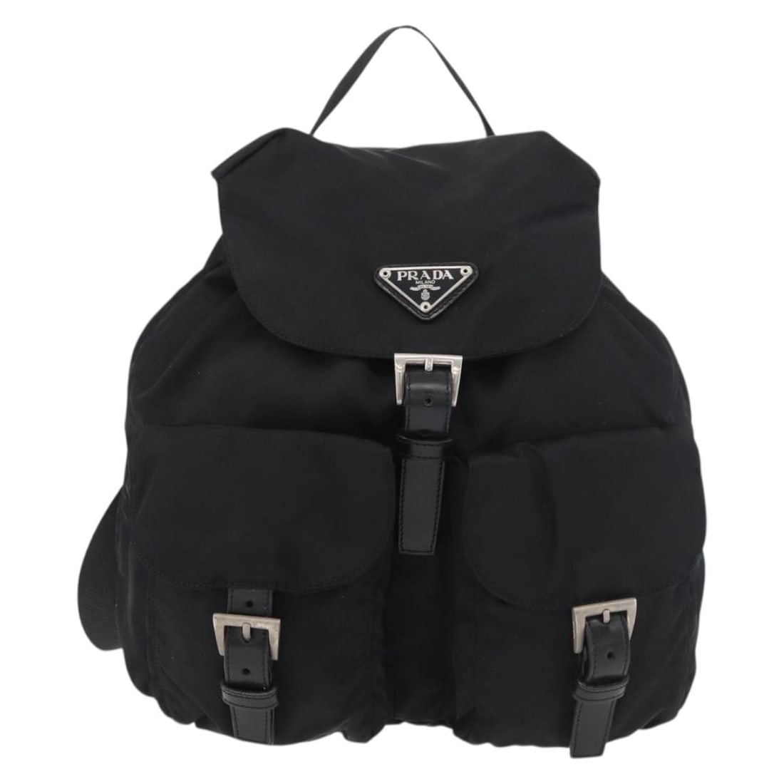 Prada Re-nylon black nylon backpack (1 of 18)