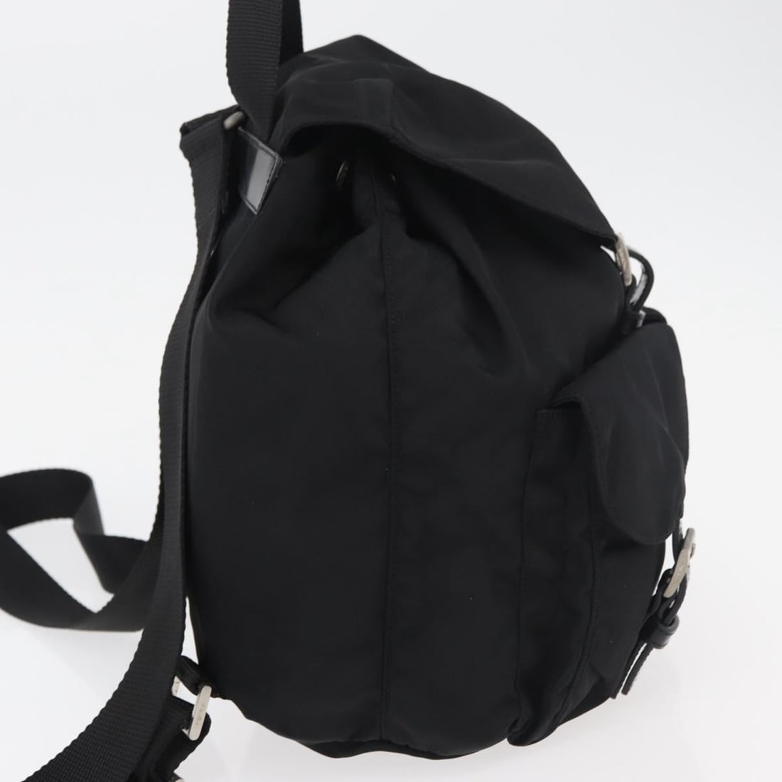 Prada Re-nylon black nylon backpack - 4