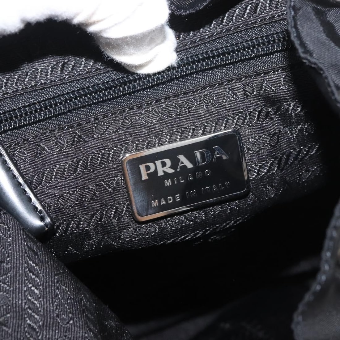 Prada Re-nylon black nylon backpack - 6