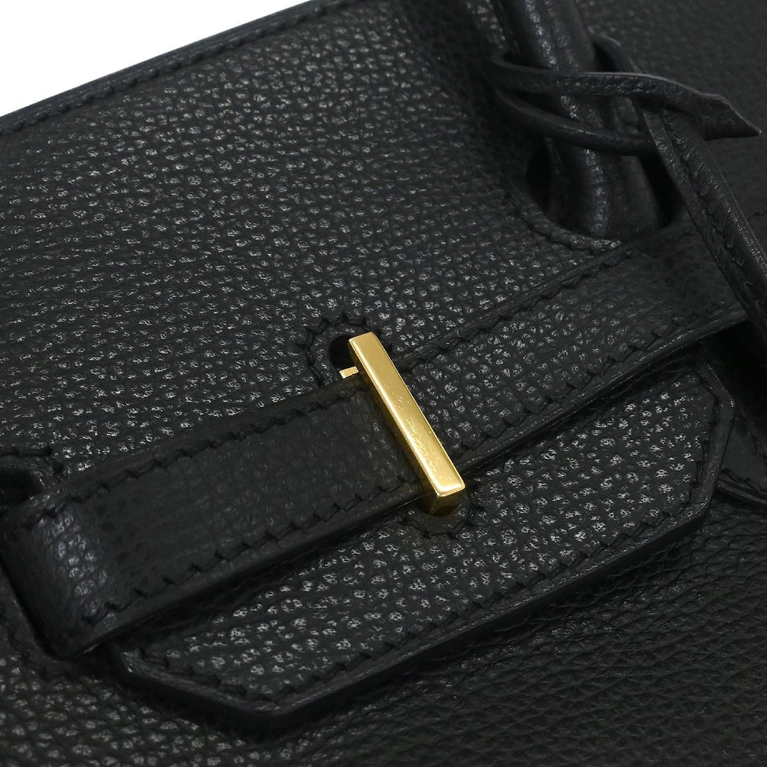 Hermes Birkin 35 Black Leather Top Handle Satchel - 12