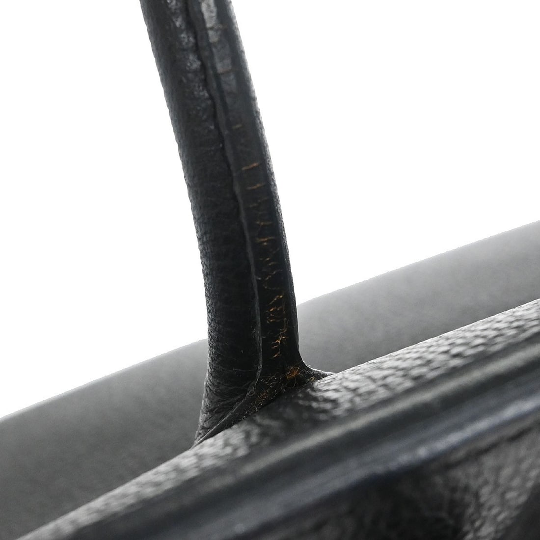 Hermes Birkin 35 Black Leather Top Handle Satchel - 15
