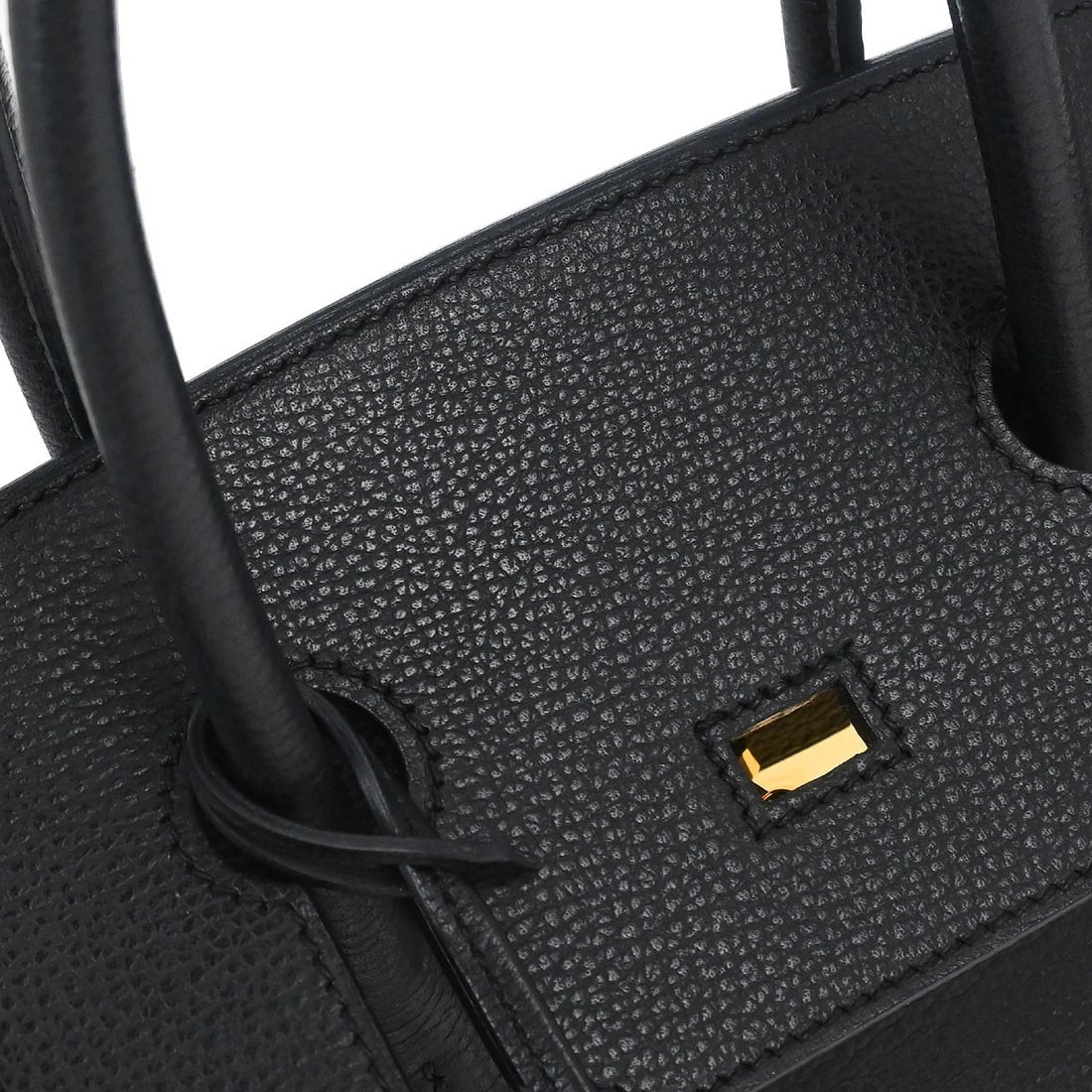 Hermes Birkin 35 Black Leather Top Handle Satchel - 17