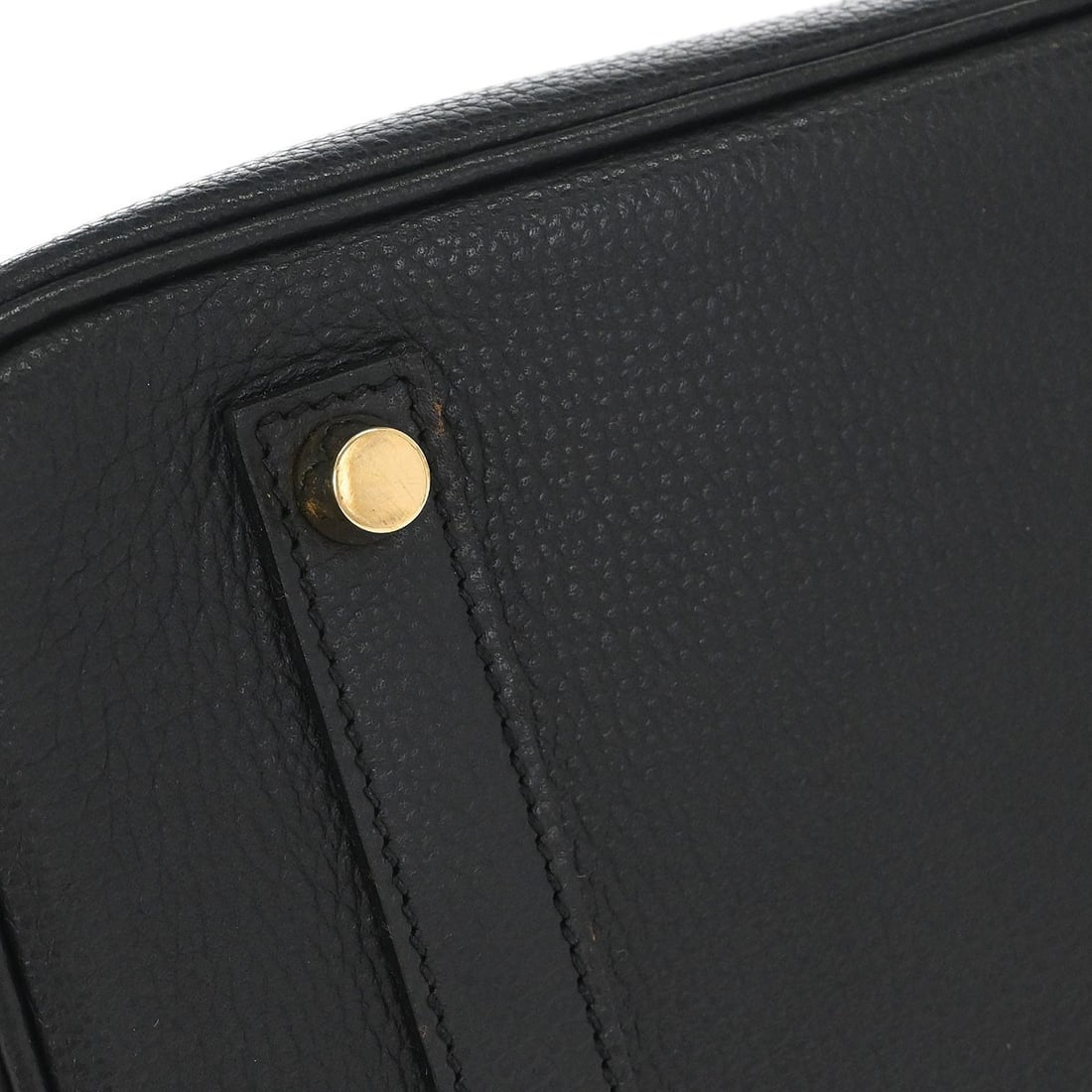 Hermes Birkin 35 Black Leather Top Handle Satchel - 4